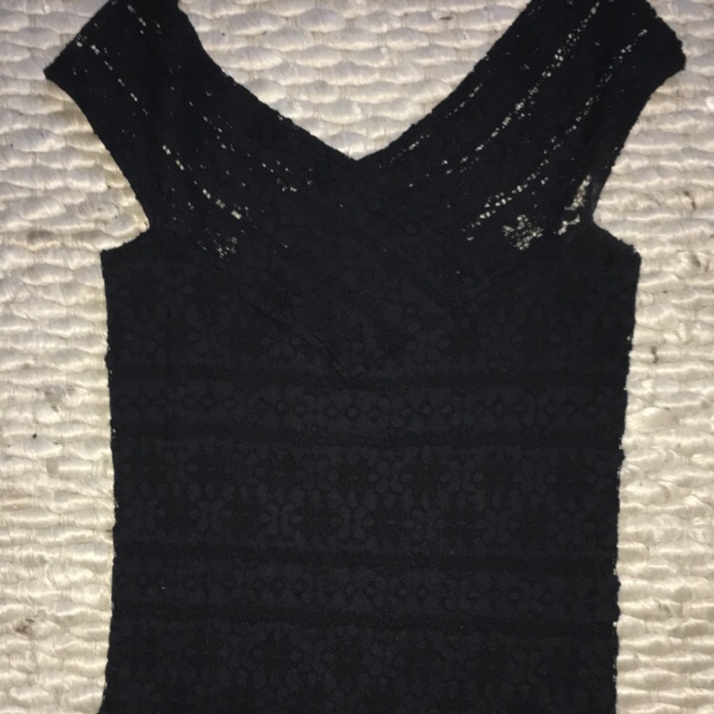 COPY - Nightcap Clothing Black Lace Maxi Dress